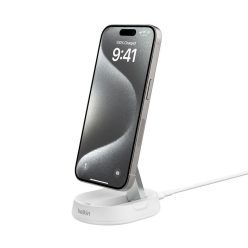   Belkin BoostCharge Pro Convertible Magnetic Wireless Charging Stand with Qi2 15W White