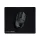 Trust GXT 112 Felox Wireless Illuminated Gaming Mouse & Mousepad Set Black
