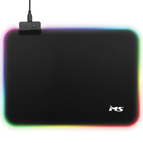 MS TERIS R350 RGB Gaming Mouse Pad Black