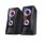 Trust GXT 606 Javv RGB-Illuminated 2.0 Speaker Set Black