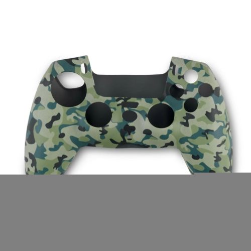 Spartan Gear Playstation 5 Silicon Skin Cover and Thumb Grips Green Camo