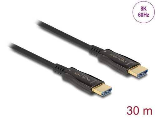 DeLock Active Optical Cable HDMI 8K 60 Hz 30m Black