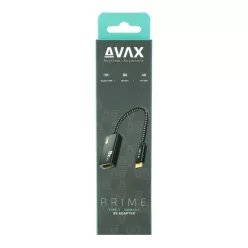 Avax AD901 PRIME Type C - HDMI 2.1 8K/60Hz adapter Black