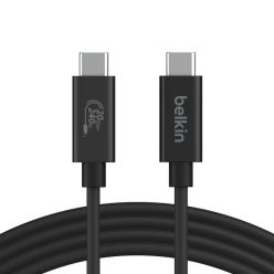 Belkin USB4 USB-C/USB-C 240W + 20Gbps Cable 2m Black