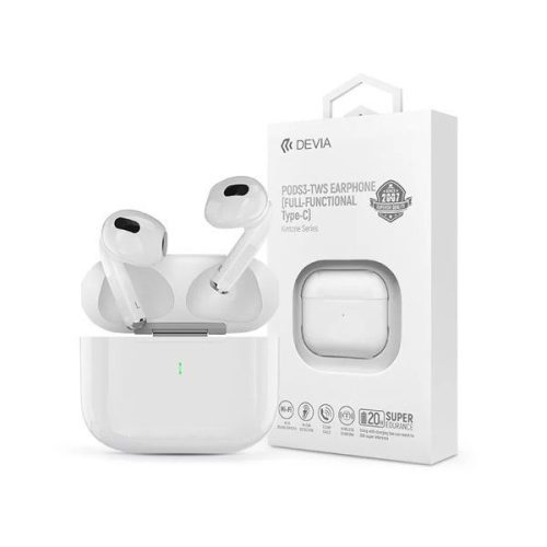 Devia ST102064 Kintone Series Pods3 Bluetooth Headset White