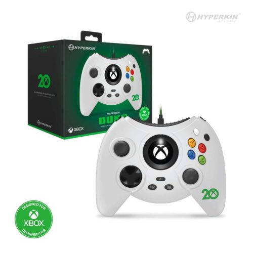 HYPERKIN  Duke Wired 20th Anniversary Limited Edition Gamepad White