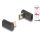 DeLock USB Adapter 40 Gbps USB Type-C PD 3.1 240 W male to female angled 8K 60Hz Black