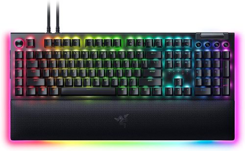 Razer BlackWidow V4 Pro Yellow Switch Keyboard Black US