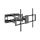 EQuip 60"-120" Heavy-Duty Full Motion TV Mount Bracket Black