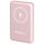 Verbatim Charge 'n' Go Magnetic Wireless 5000mAh PowerBank Pink