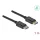 DeLock DisplayPort cable 10K 60 Hz 54 Gbps ABS housing 1m Black