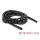 DeLock Spiral Hose flexible 2 m x 12 mm Black