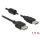DeLock Extension cable USB 2.0 Type-A male > USB 2.0 Type-A female 1.5m Black