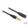 DeLock Stereo Jack Extension Cable 3.5mm 4 pin male to female 5m Black