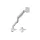 EQuip 17"-49" Heavy-Duty Monitor Desk Mount Bracket White