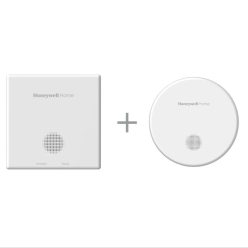   Honeywell Biztonságos otthon csomag - R200C-2 szénmonoxid vészjelző és R200S-2 füstérzékelős tűzjelző