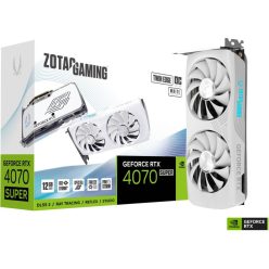 Zotac GeForce RTX4070 Super 12GB DDR6X Twin Edge OC White