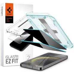 Spigen Glass tR EZ Fit Privacy 2 Pack Samsung Galaxy S24