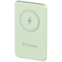   Verbatim Charge 'n' Go Magnetic Wireless 5000mAh PowerBank Green