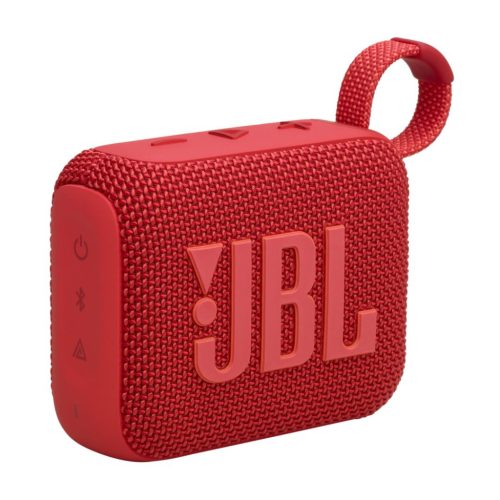 JBL Go 4 Ultra-Portable Bluetooth Speaker Red