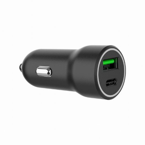 Gembird 2-Port USB Car Fast Charger Black