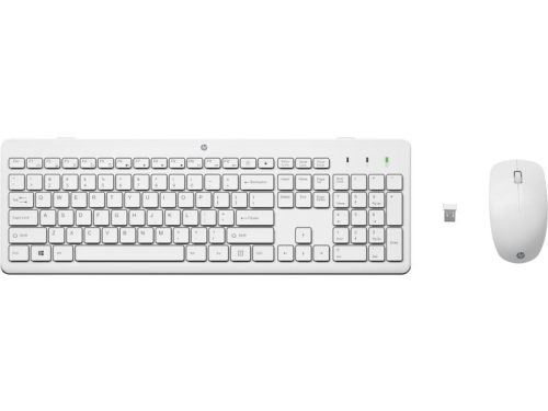 HP 230 Wireless Mouse and Keyboard Combo White HU