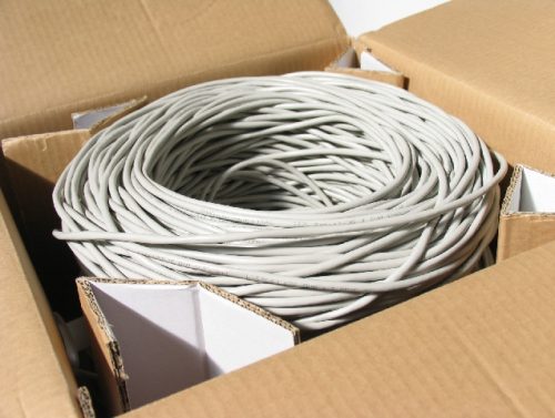 Delight CAT5e U-UTP Installation cable 305m Grey