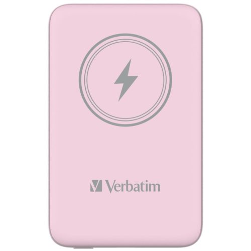 Verbatim Charge 'n' Go Magnetic Wireless 10000mAh PowerBank Pink