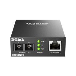   D-Link DMC-G02SC 100/1000Base-T to 1000Base-SX SC Multi-Mode Media Converter