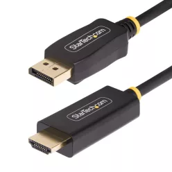 Startech DisplayPort to HDMI 4K 60Hz Adapter Cable 1m Black