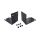 ATEN 2X-045G 2/4-Port Single Display Secure KVM Rack Mount Kit