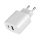 Gembird 2-Port Universal USB Charger A+C 2.4A White