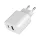 Gembird 2-Port Universal USB Charger A+C 2.4A White