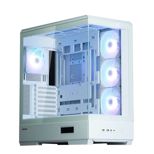 Zalman P50 Tempered Glass White