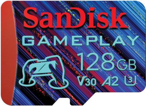 Sandisk 128GB microSDXC Class 10 U3 V30 A2 Extreme Gameplay