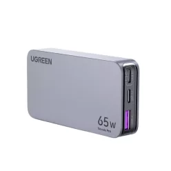   UGREEN Nexode Pro 65W 3-Port GaN Ultra-Slim Fast Charger Grey
