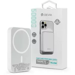 Devia Kintone Series V2 MagSafe 5000mAh PowerBank White
