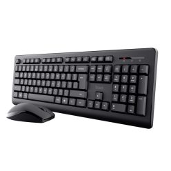 Trust Primo Wireless Keyboard Combo Black US