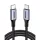 UGREEN USB-C to USB-C Alu Case with Braid Cable 1m Black