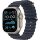 Apple Watch Ultra 2 v2 Cellular 49mm Natural Titanium Case with Navy Ocean Band