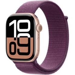   Apple Watch S10 GPS 42mm Rose Gold Alu Case with Plum Sport Loop