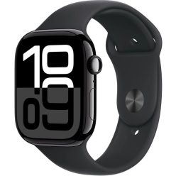   Apple Watch S10 GPS 46mm Jet Black Alu Case with Black Sport Band M/L