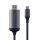 Satechi Aluminum Type-C to HDMI Cable 1,8m Black/Grey