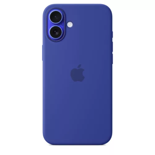 Apple iPhone 16 Plus Silicone Case with MagSafe Ultramarine (Seasonal)