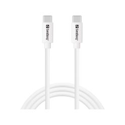 Sandberg USB-C Charge Cable 65W 1m White