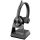 Poly Plantronics Savi 7310-M Office UC Mono DECT Headset + Base Station Black