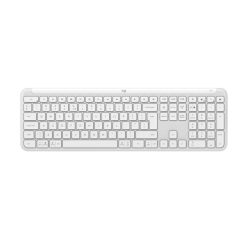   Logitech K950 Signature Slim Wireless Bluetooth Keyboard Combo Off White US