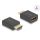 DeLock High Speed HDMI with Ethernet Adapter male to female 8K 60Hz Black