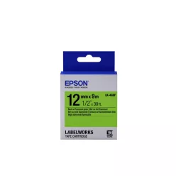   Epson LK-4GBF címkeszalag (12mm) Black on Fluorescent Green - 9m