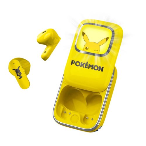 OTL Technologies Pokémon Pikachu Slide TWS Bluetooth Headset Yellow